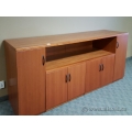 Maple 90x24x40" Credenza with 6 Door Enclosed Storage